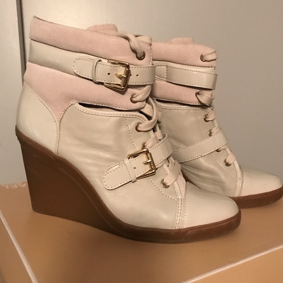 Michael Kors Skid Wedge Bootie - Picture 1 of 6